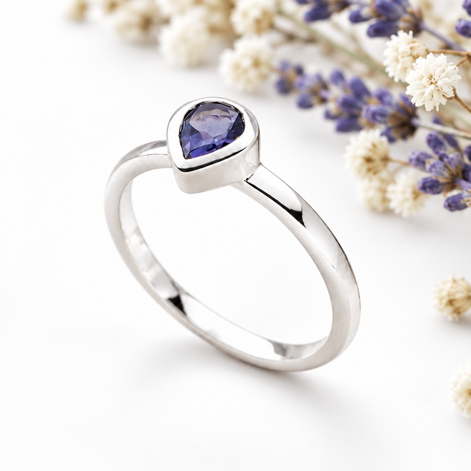 Sixth Sense Ring Iolite