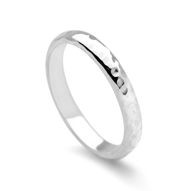 Bali Hammered Ring (Thin)