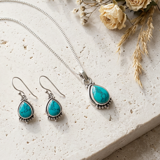 Turquoise Belle Set (E5812+P3083)