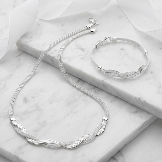 Silver Braid Set (BRC1806+CHN1413)