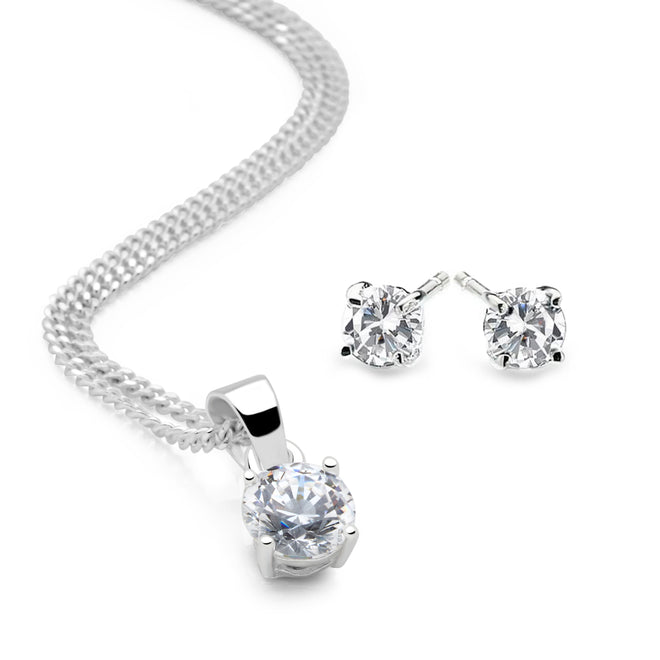 Sparkling Solitaire Set (P3149+E3624)