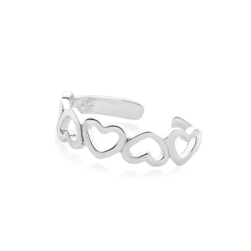 Love Hearts Toe Ring