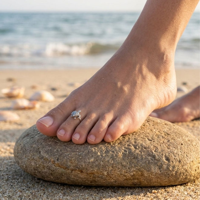 Ocean Wanderer Toe Ring