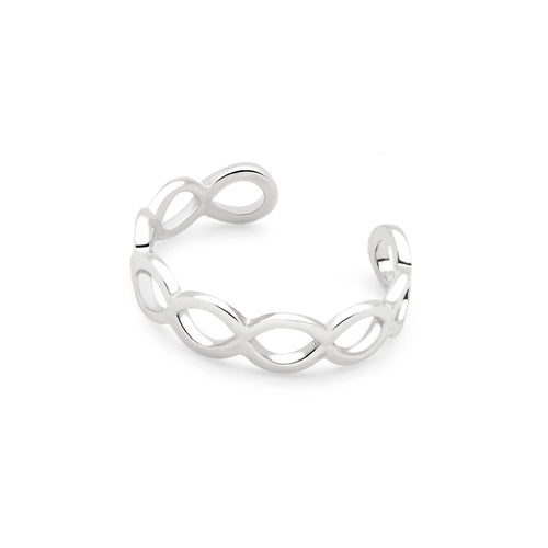 Coastal Wave Toe Ring