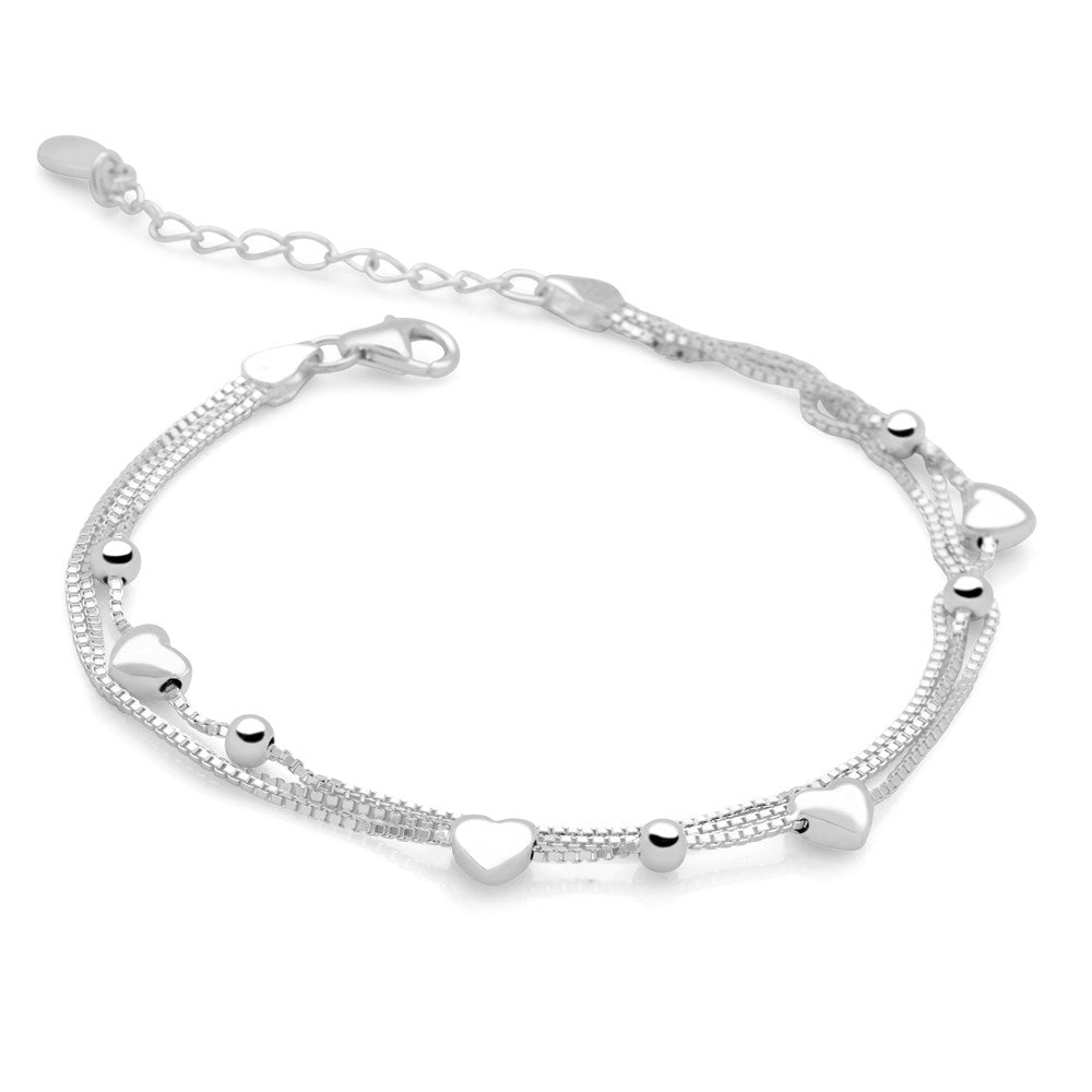 BRACE CODE Fashion Jewelry Silver Plated Chain Bracelet Dream Catcher  Adjustable Bracelet Ladies Party Jewelry Direct Mail