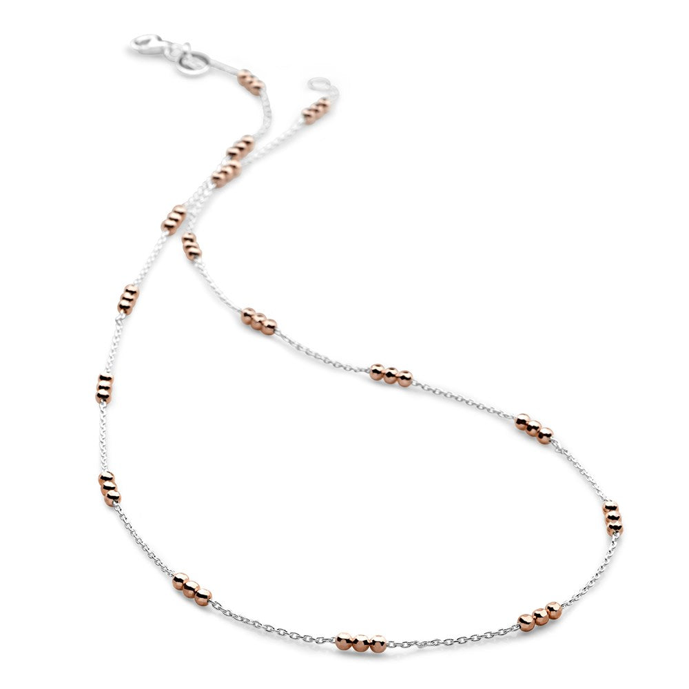 Allura Lux Chain Rose Gold CHN1295 Silver by Mail