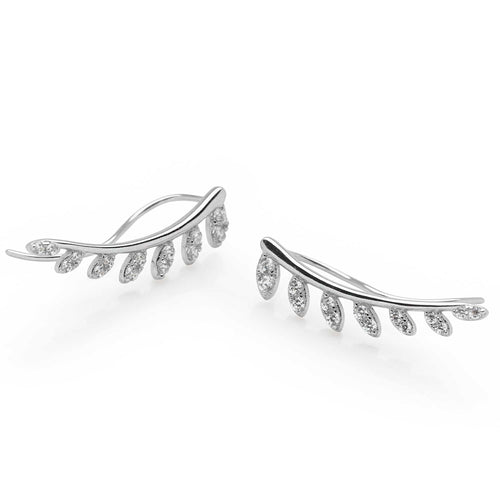 EARCANDY - Ear Cuff Jolie - Orecchino in argento sterling 925 con incastonatura a cerchio - Non necessita di perforazione - Gioielli da donna - Varie finiture, Zirconia cubica Argento sterling EARCANDY - Ear Cuff Jolie - Orecchino in argento sterling 925 con incastonatura a cerchio - Non necessita di perforazione - Gioielli da donna - Varie finiture, Zirconia cubica Argento sterling