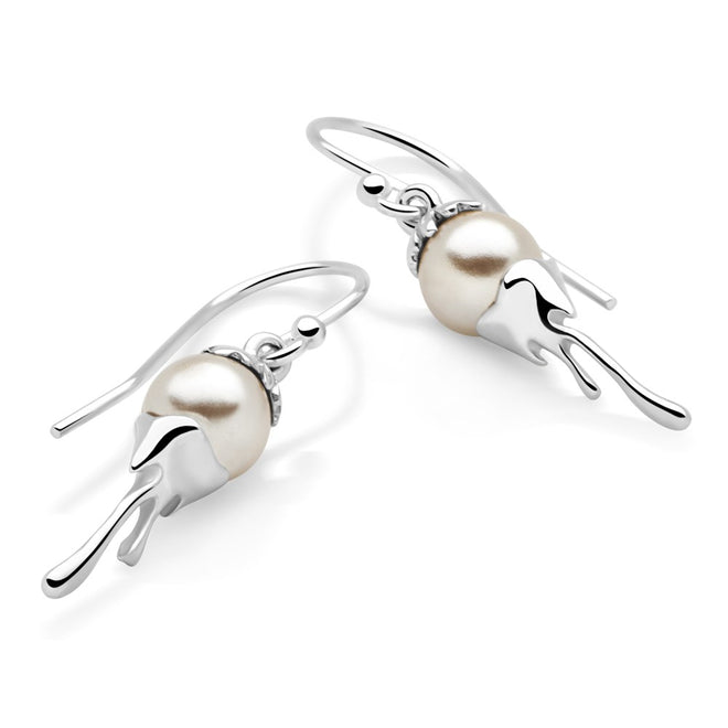 Molten Pearl Earrings