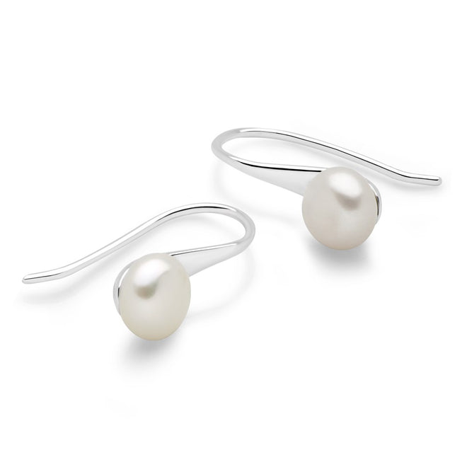 Pearl Cradle Earrings
