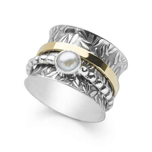 Pearl Spin Ring