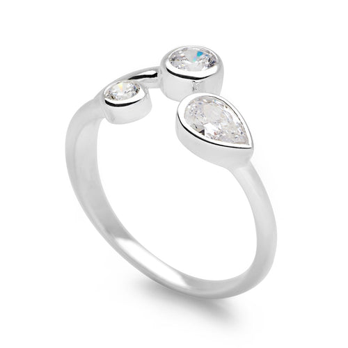 Frosted Petal Ring