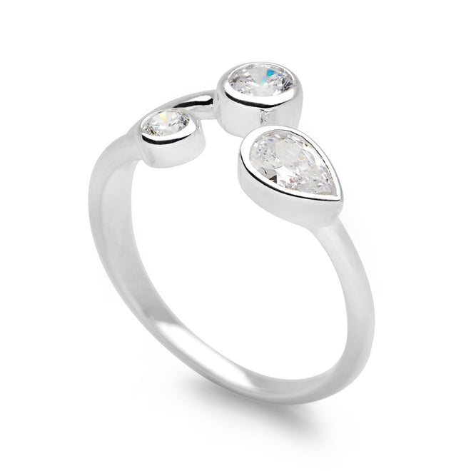 Frosted Petal Ring