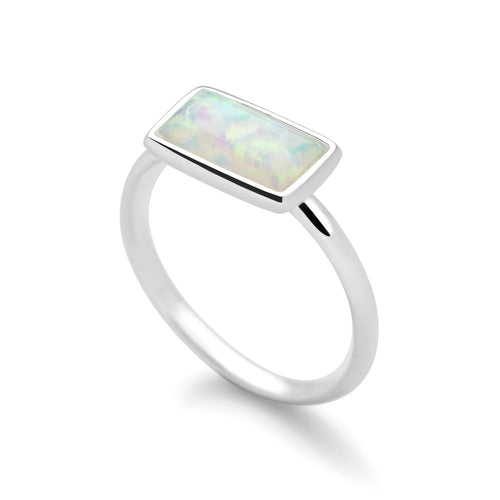 Opal Bar Ring
