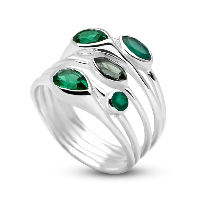 Verde Drops Ring