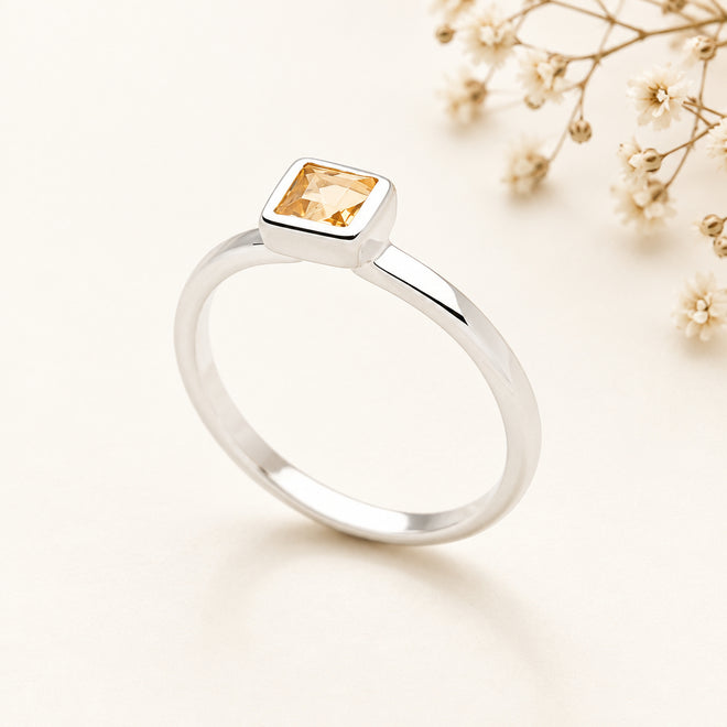 Sixth Sense Ring Citrine