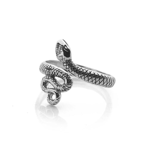 Silver Serpent Toe Ring