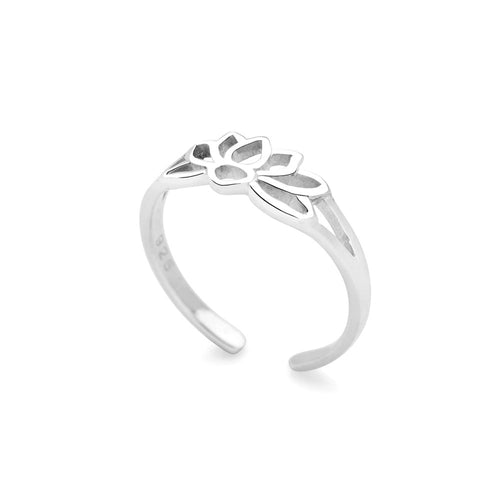 Lotus Flower Toe Ring